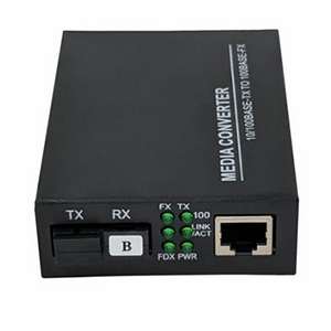 media converter Bidi, 20km, 100Base-T – 100Base-FX, Tx1550Rx1310, RJ-45, SC